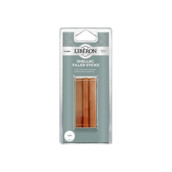 Liberon Shellac Filler Sticks Light (3 Pack) Liberon - Town Tools