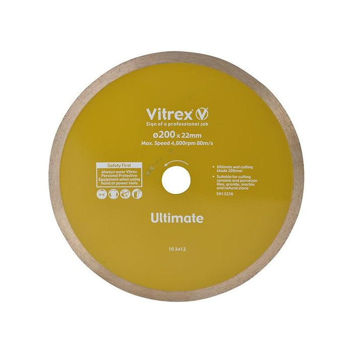 Vitrex Ultimate Diamond Blade 200mm Vitrex - Town Tools