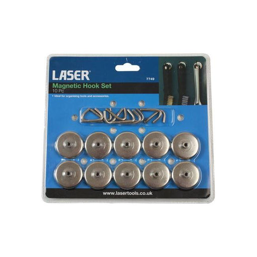 Laser Magnetic Hook Set 10pc 7749 Laser - Town Tools 