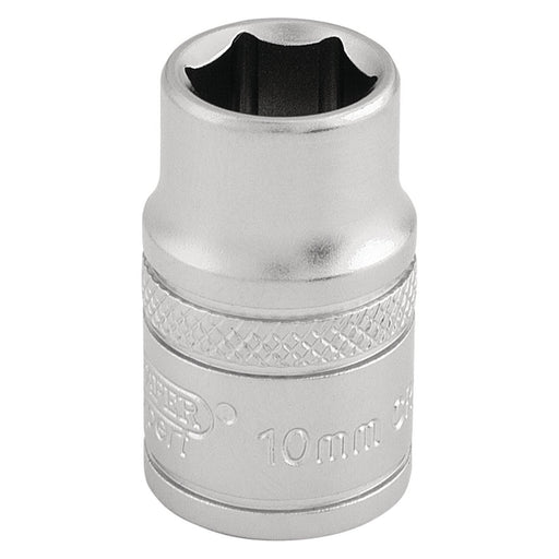 Draper 6 Point Metric Socket, 3/8" Sq. Dr., 10mm Draper - Town Tools