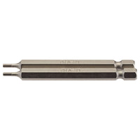 Draper Hexagonal Insert Bit, 2mm, 1/4" Hex, 75mm Long (Pack of 2) 64318