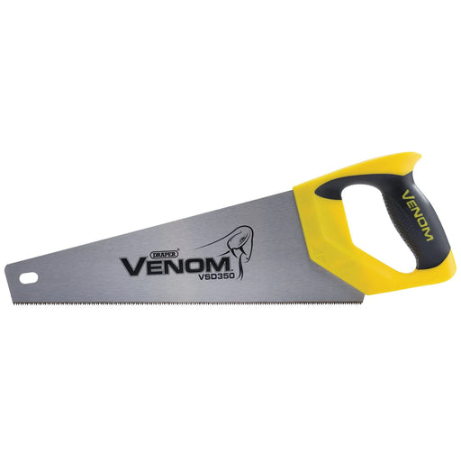 Draper Venom® Second Fix Double Ground Tool Box Saw, 350mm, 11tpi/12ppi - VSD350