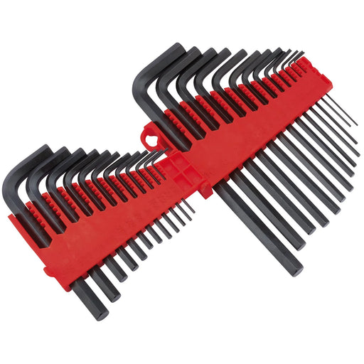 Draper Redline® Metric/Imperial Hexagon Key Set (25 Piece) - RL-HK25/B