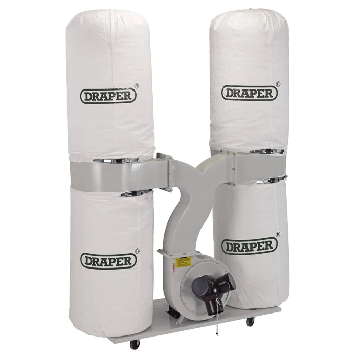 Draper Portable Dust/Chip Extractor, 300L, 2200W - DE2200