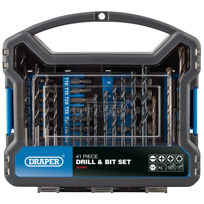 Draper Drill Bit and Accessory Kit (41 Piece) - DBS/41