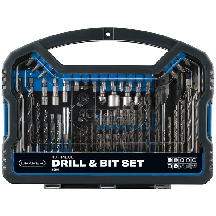 Draper Drill Bit and Accessory Kit (101 Piece) - DBS/101