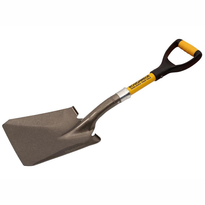 Roughneck Micro Shovel Twin Pack Round Point Bulk Square Head