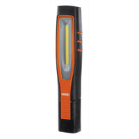 Draper COB/SMD LED Rechargeable Inspection Lamp, 7W, 700 Lumens, Orange 11761