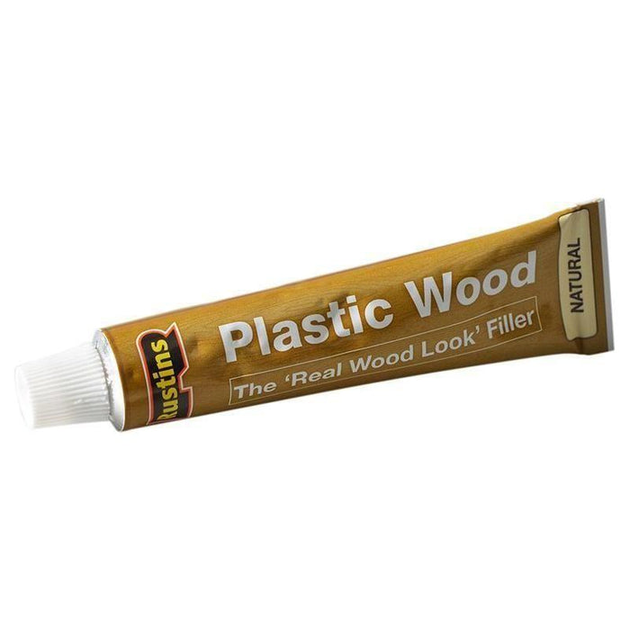 Rustins Plastic Wood Tube Natural 20g Rustins - Town Tools