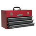 Sealey Tool Chest 3 Drawer Portable with Ball-Bearing Slides Red/Grey AP9243BB Sealey - Town Tools 