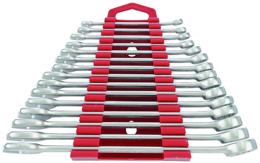 Teng Tools Combination Spanner Set 5.5-19 mm Plastic Holder 15 Pieces Teng Tools - Town Tools 