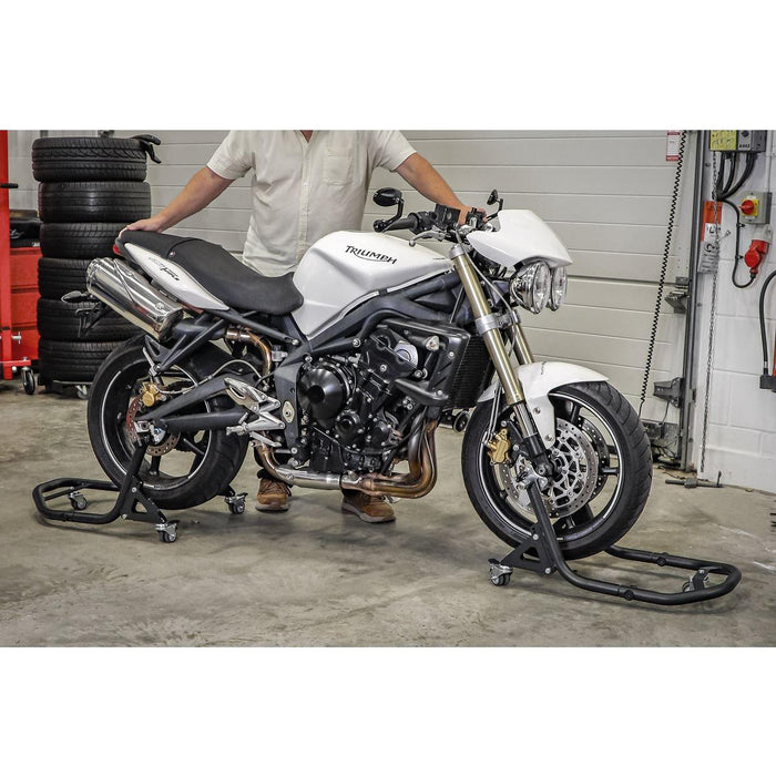 Sealey Universal Front Paddock Stand 360 Floating FPS1MD Sealey - Town Tools 