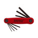 Teng Tools Folding Hex Key Set 1.5-6 mm ALU 7 Pieces Teng Tools - Town Tools 