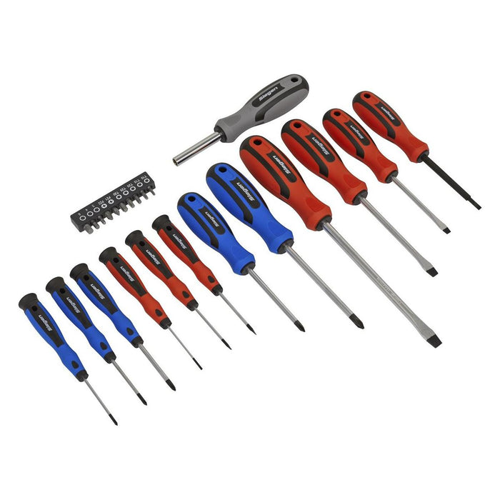 Sealey Soft Grip Screwdriver & Bit Set 23pc S0598