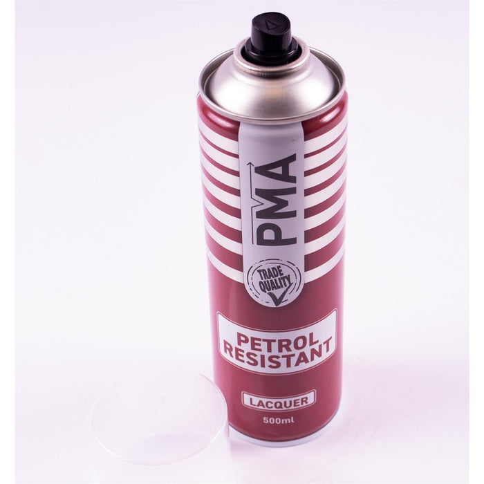 2x PMA Professional Petrol Resistant Lacquer 500ml Spray Paint High Coverage PMA - Town Tools 