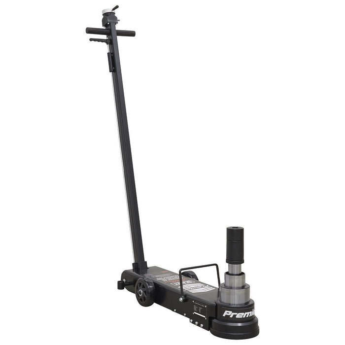 Sealey Air Operated Jack 10-40 Tonne Telescopic Long Reach/Low Profile Sealey - Town Tools 