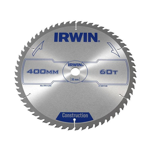 Irwin® General Purpose Table & Mitre Saw Blade 400 x 30mm x 60T ATB IRWIN® - Town Tools