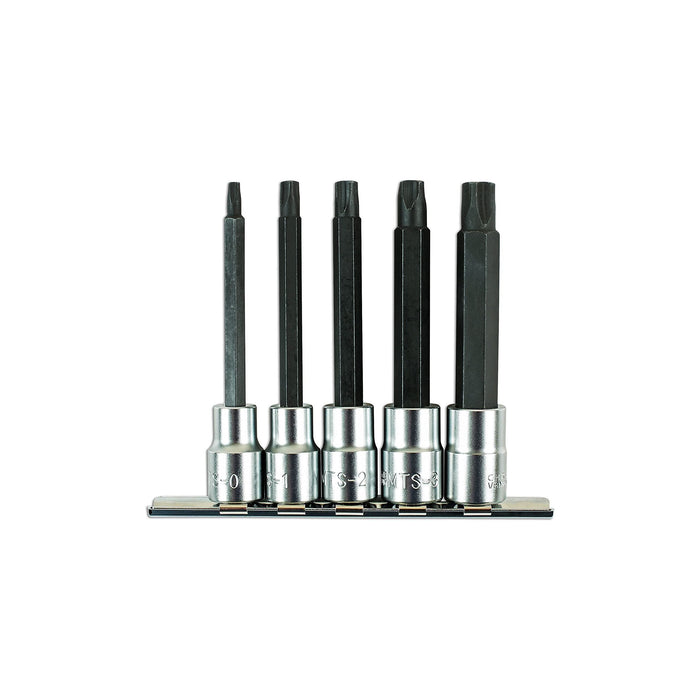 Laser Mortorq Socket Bit Set 3/8"D 5pc 7608 Laser - Town Tools 