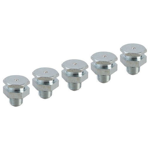 Faithfull Grease Nipple Button 1/8in BSP (Pack 5) Faithfull - Town Tools