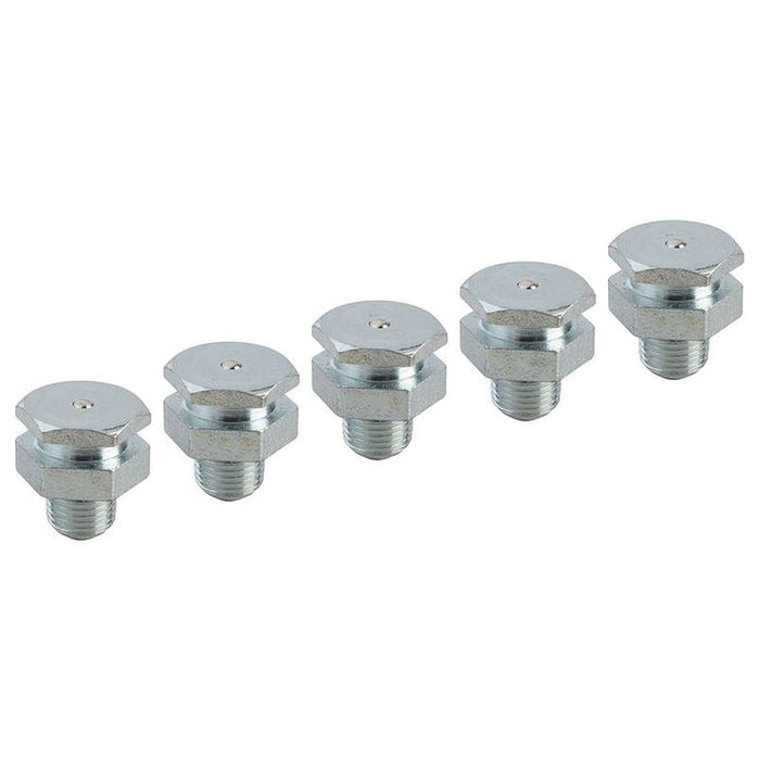 Faithfull Grease Nipple Button 1/8in BSP (Pack 5) Faithfull - Town Tools