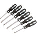 Draper 'Pound Thru' Soft Grip Screwdriver Set (6 Piece) 63590 Draper - Town Tools 