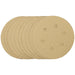 Draper Gold Sanding Discs with Hook & Loop, 150mm, 180 Grit (Pack of 10) 64240 Draper - Town Tools 