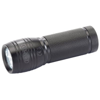 Draper LED Aluminium Hand Torch, 5W, 45 Lumens, 3 x AAA Batteries Required