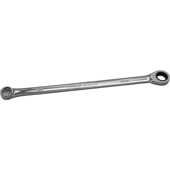 Sealey Extra-Long Double Ring Ratchet/Fixed Spanner 22mm (72T)