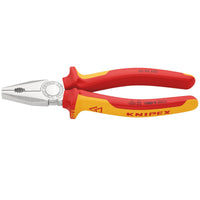 KNIPEX 03 06 200 SBE VDE Combination Pliers, 200mm - 03 06 200 SB