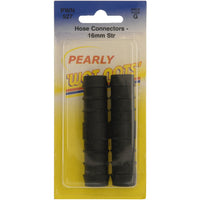 Wot-Nots Hose Connector - Straight Push-Fit - 16mm - Pack Of 2
