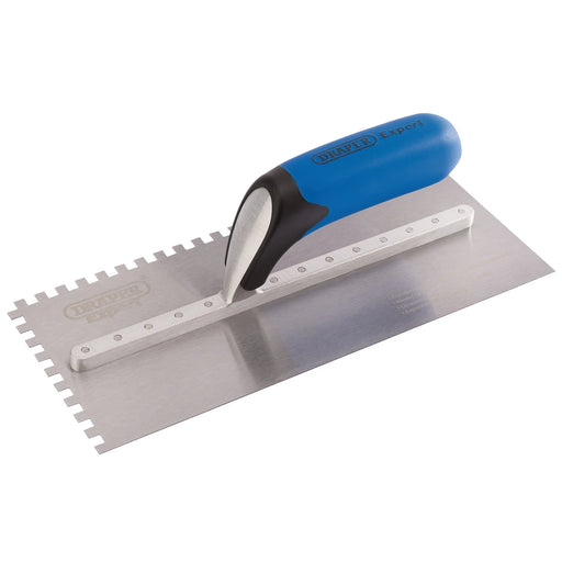 Draper Expert Soft Grip Adhesive Spreading Trowel, 120 x 280mm - AST11/SGW