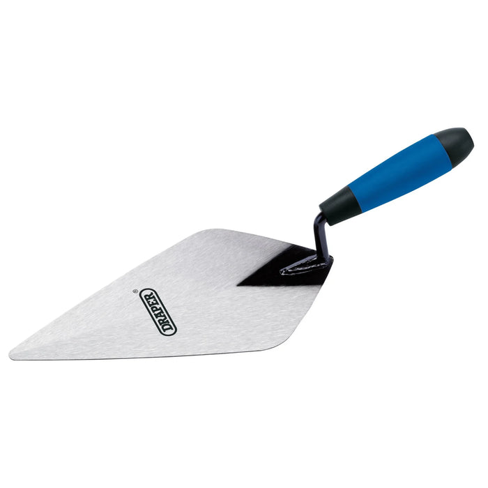 Draper Soft Grip London Pattern Brick Trowel, 275mm - BTSGW