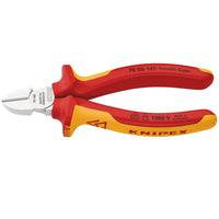 KNIPEX 70 06 140 SBE VDE Diagonal Cutter, 140mm - 70 06 140 SB