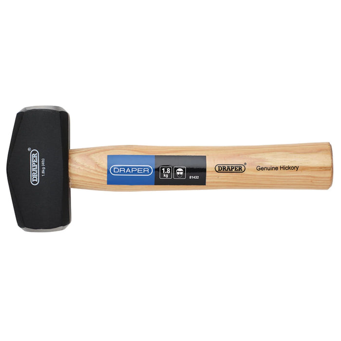 Draper Hickory Shaft Club Hammer, 1.8kg/4lb - 190T/B