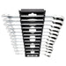 Draper HI-TORQ Metric Reversible Ratchet Combination Spanner Set (12 Piece) Draper - Town Tools