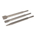 Silverline SDS Plus Hex Chisel Set 3pce 250mm – 20, 40mm & Point Silverline - Town Tools 