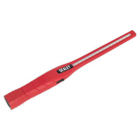 Sealey Rechargeable 360 Slim Inspection Light 8W & 1W SMD LED Red Lithium-ion