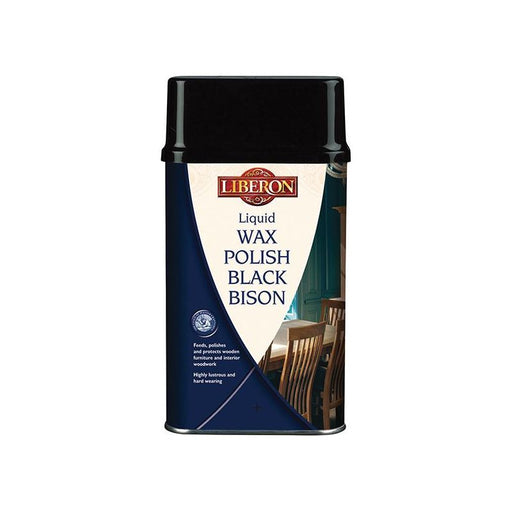 Liberon Liquid Wax Polish Black Bison Antique Pine 500ml Liberon - Town Tools