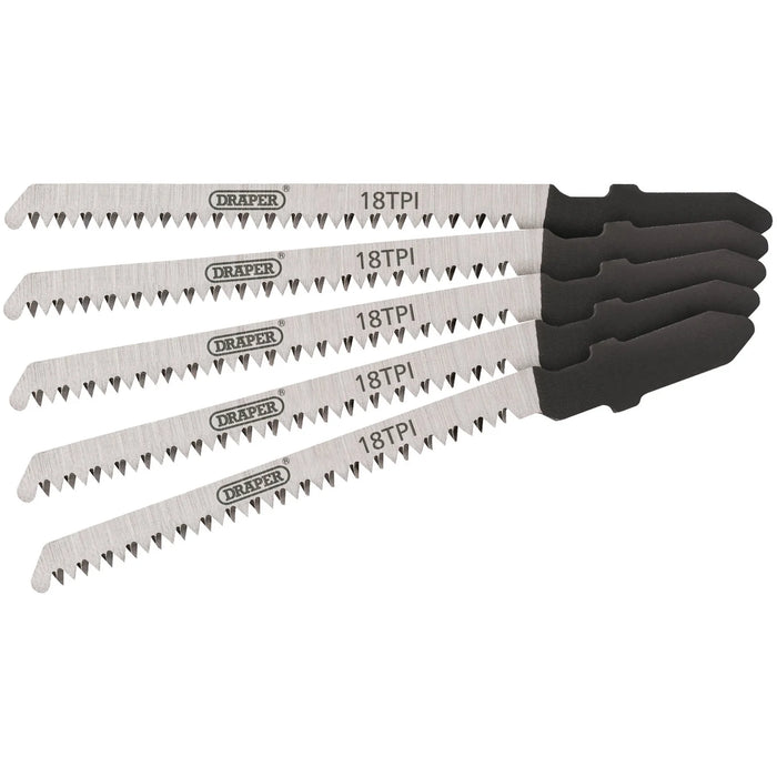Draper Expert DT101AO Jigsaw Blade Set, 83mm (5 Piece) - DT101AO