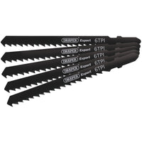 Draper DT144D Jigsaw Blade Set, 100mm (5 Piece) - DT144D