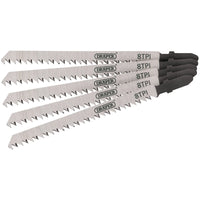 Draper DT301CD Jigsaw Blade Set, 115mm (5 Piece) - DT301CD
