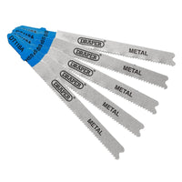 Draper DT118A Jigsaw Blade Set, 92mm (5 Piece) - DT118A