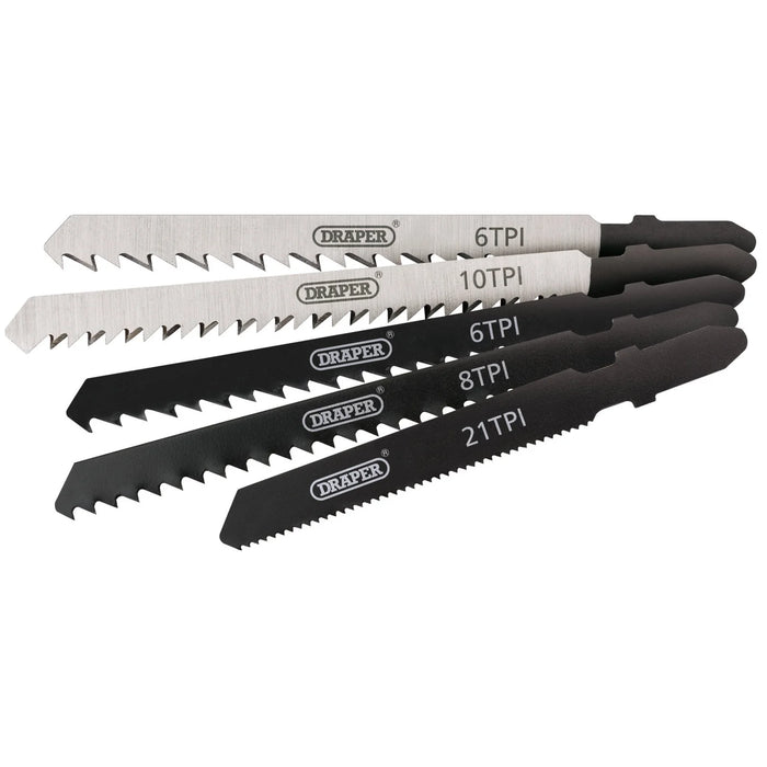 Draper Assorted Jigsaw Blade Set (5 Piece) - JSBCOM5