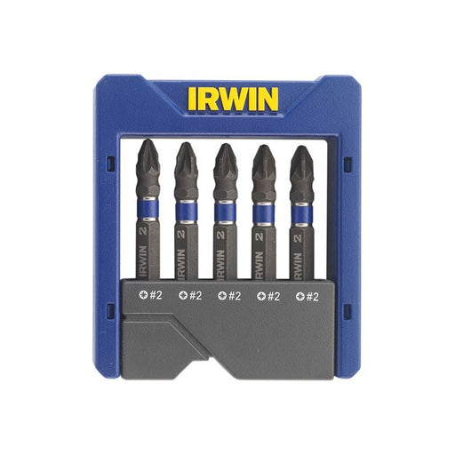 Irwin® Pozidriv Impact Screwdriver Pocket Bit Set, 5 Piece IRWIN® - Town Tools