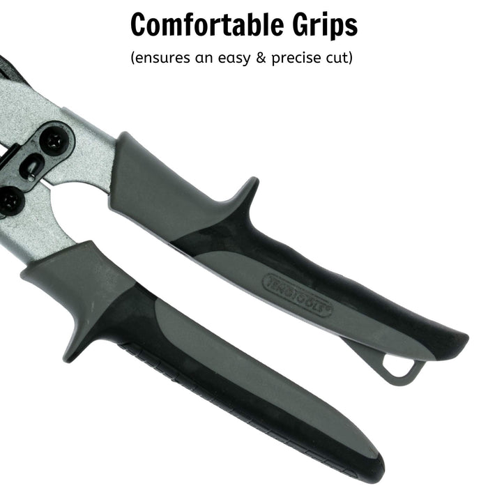 Teng Tools Offset Tin Snip Right/Straight Teng Tools - Town Tools 