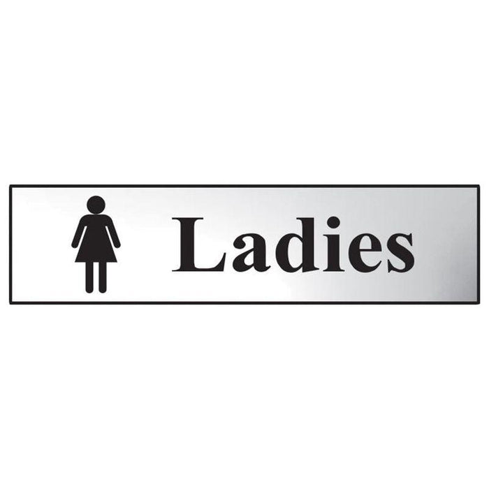 Scan Ladies - Polished Chrome Effect 200 x 50mm Scan - Town Tools