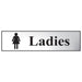 Scan Ladies - Polished Chrome Effect 200 x 50mm Scan - Town Tools