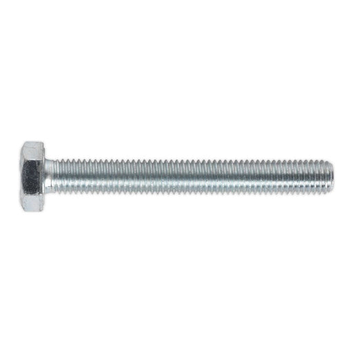 Sealey HT Setscrew M10 x 80mm 8.8 Zinc Pack of 25 SS1080 Sealey - Town Tools 