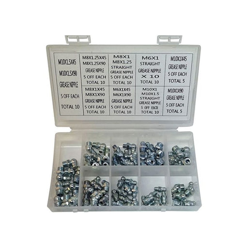 Lumatic Grease Nipple Selection Box Metric Lumatic - Town Tools