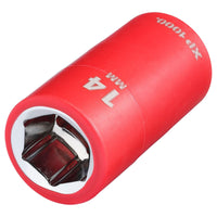 Draper XP1000 VDE Socket, 3/8" Sq. Dr., 14mm